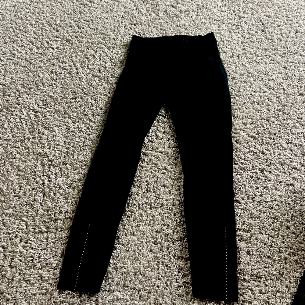 Lululemon fast and free leggings! Super adorable and breathable!